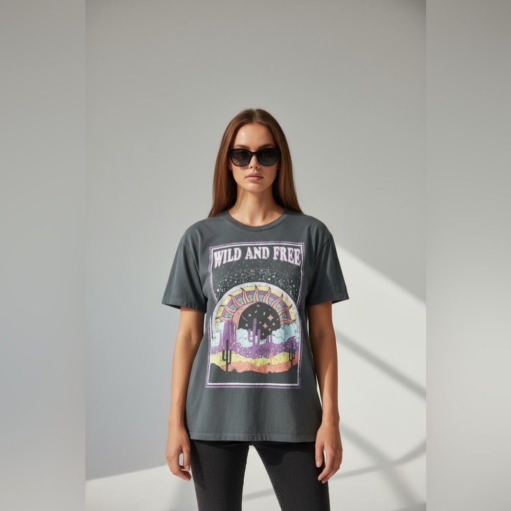 Wild and Free Graphic T-Shirt
